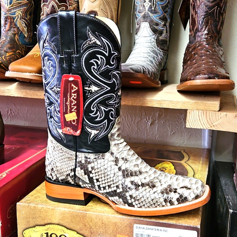 Exotic Western boots